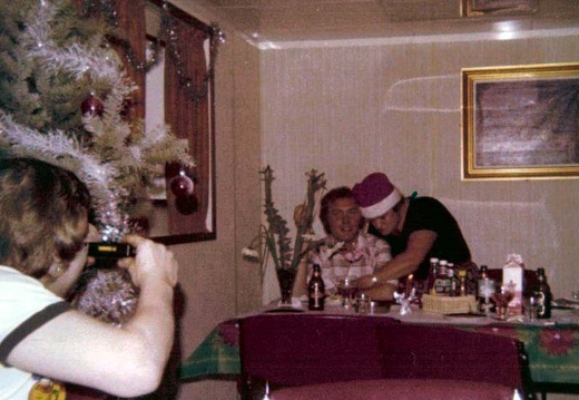 Joulu Atlantilla v-76. Korjatut kuvat