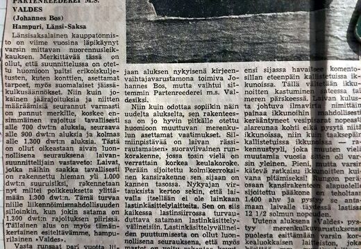 VALDES, lehtiuutinen