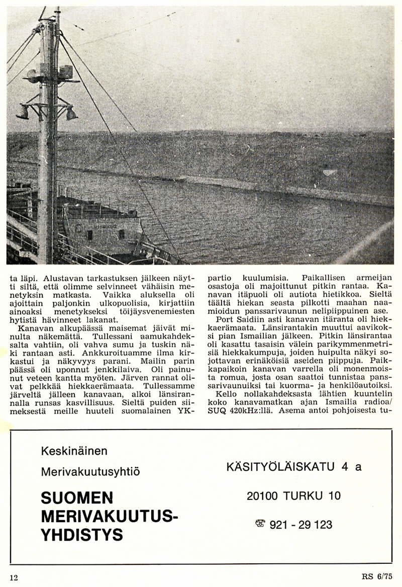 Radiosähköttäjä 6/1975