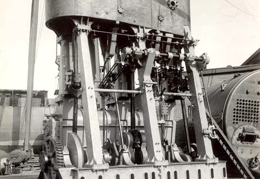 WAR FISH engine and boiler