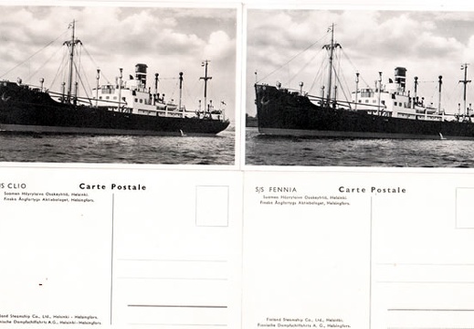 Kaksi postikorttia
