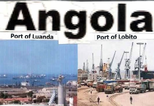 Angola, satama ja redi