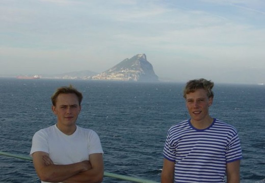 Gibraltar. Paul ja Mikko. 