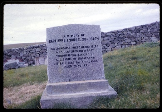 Fair Isle Cemetery