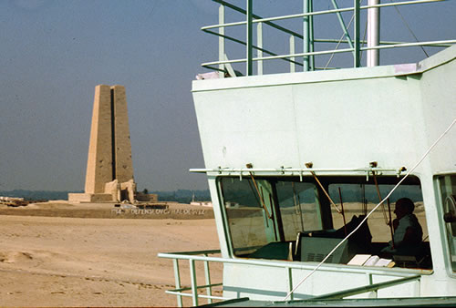 Suezin kanavassa