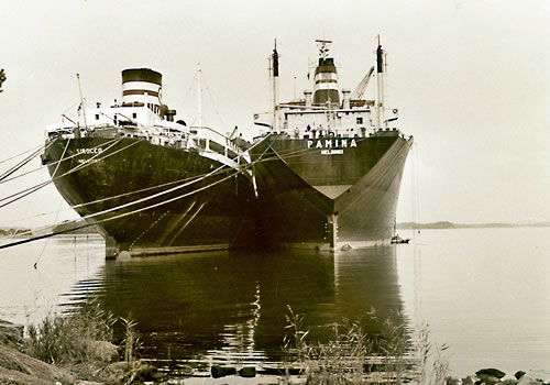 PAMINAm SIROCCO, Ruissalo