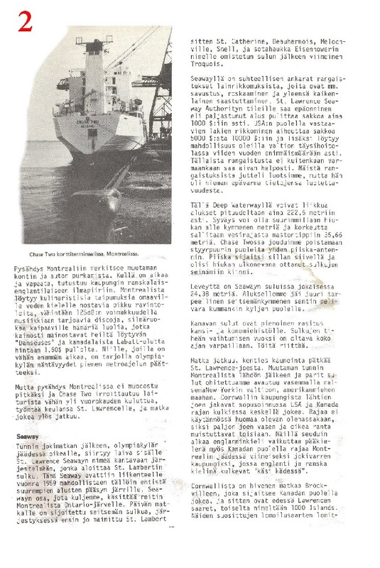 1978 aug ms Chase Two St Lawrence page2